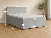Premium duitse boxspring 140 x 200 cm - afbeelding 2 van  6