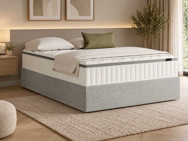 Premium duitse boxspring 140 x 200 cm - afbeelding 1 van  5