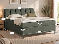 Premium duitse boxspring 180 x 200 cm - afbeelding 2 van  7