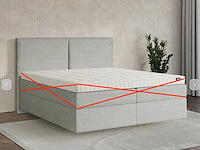 Premium duitse boxspring 200 x 200 cm - afbeelding 5 van  5