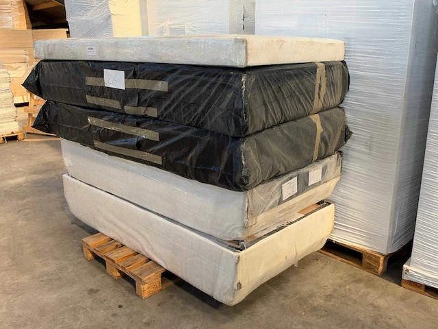 Premium duitse boxspring 200 x 200 cm - afbeelding 5 van  8