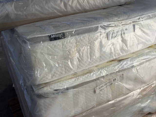 Premium duitse boxspring 200 x 200 cm - afbeelding 7 van  8