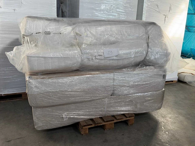 Premium duitse boxspring 200 x 200 cm - afbeelding 6 van  10