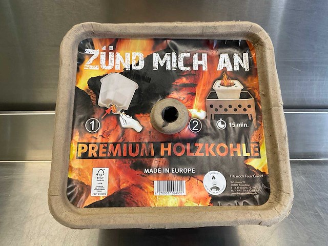 Premium houtskool bbq startersbox (5x) - afbeelding 2 van  5