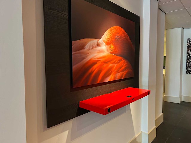 Prent flamingo 120x80 cm - afbeelding 2 van  2