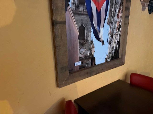 Prent in lijst (cuba) 121x90cm - afbeelding 2 van  2