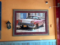 Prent in lijst (cuba) 125x175cm - afbeelding 1 van  2