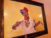 Prent in lijst (cuba) 132x172cm - afbeelding 1 van  1