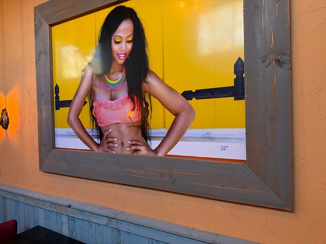 Prent in lijst (cuba) 137x184cm - afbeelding 2 van  2