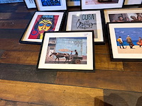 Prent in lijst (cuba) 52,5x43cm (10x) - afbeelding 2 van  4