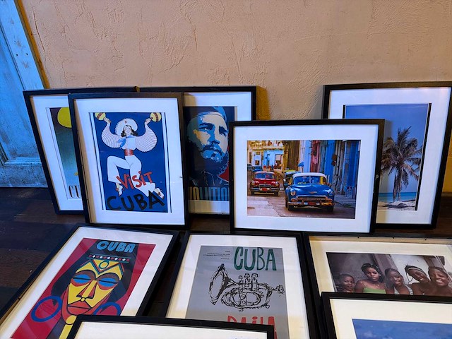 Prent in lijst (cuba) 52,5x43cm (10x) - afbeelding 4 van  4