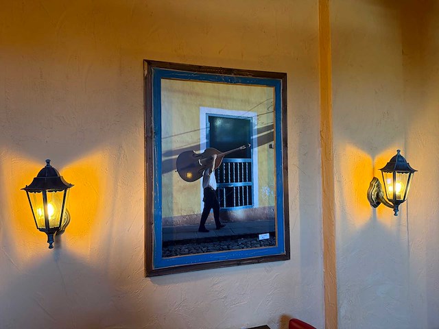 Prent in lijst (cuba) 91x120cm - afbeelding 1 van  2