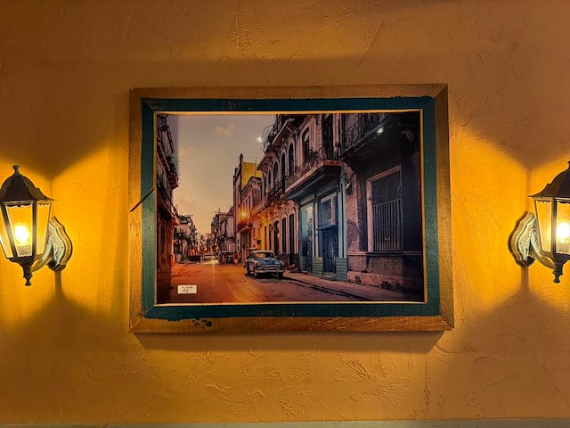 Prent in lijst (cuba) 93x121cm - afbeelding 1 van  2