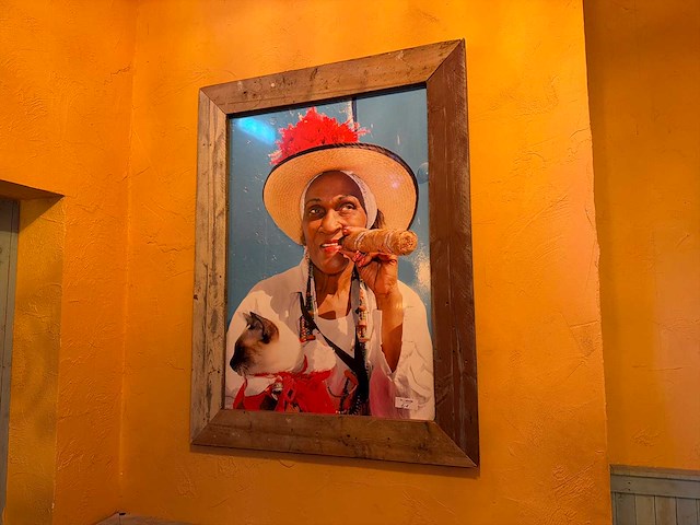 Prent in lijst (cuba) 96x126cm - afbeelding 1 van  2