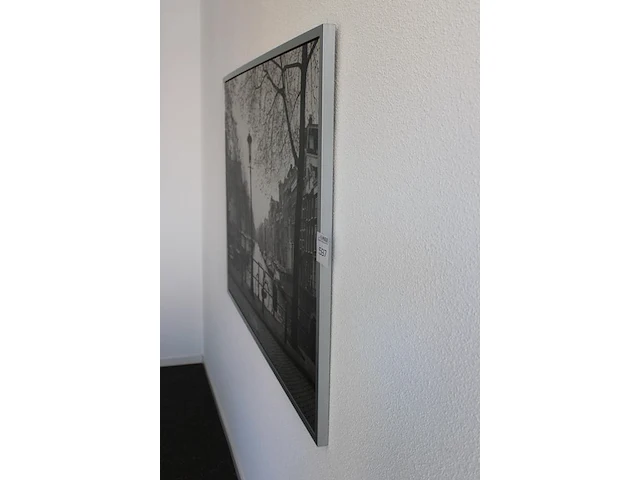 Prent in lijst ikea amsterdam. afmeting 140 x 100 cm - afbeelding 2 van  2