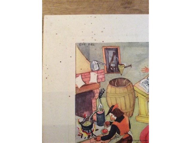 Prent labo 16e eeuw / reclame penicilline - afbeelding 2 van  3