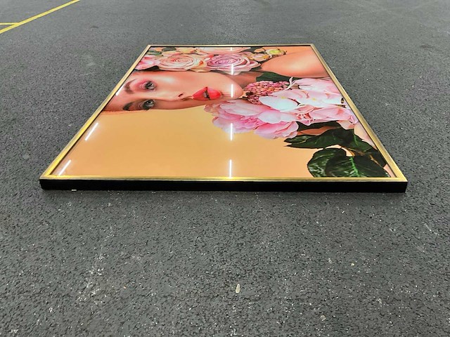 Prent met lijst 80x120 cm - afbeelding 2 van  3