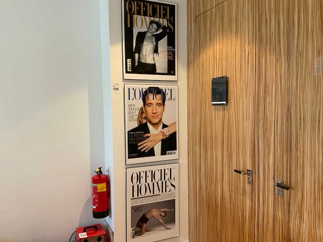 Prent op hout (3x) - afbeelding 1 van  6