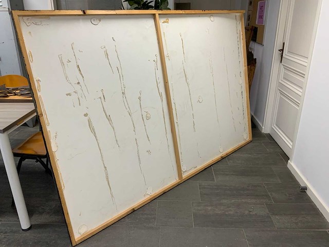 Prent op houten frame - afbeelding 2 van  2