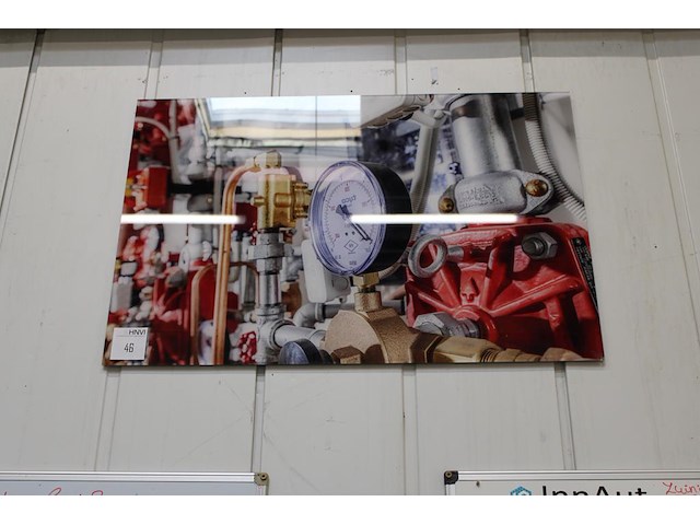 Prent op plexiglas. afmeting 100 x 66 cm. - afbeelding 1 van  1