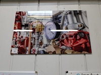 Prent op plexiglas. afmeting 100 x 66 cm. - afbeelding 1 van  1