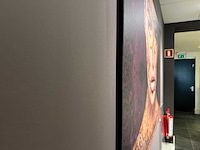 Prent vrouw met patroon 180x120 cm - afbeelding 3 van  3