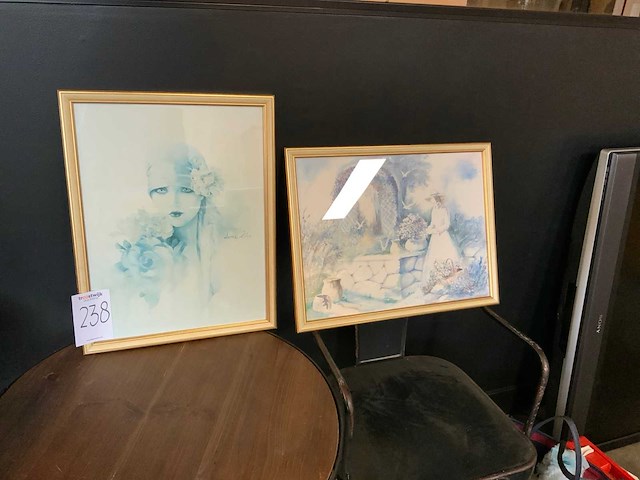 Prenten (2x) - afbeelding 1 van  3