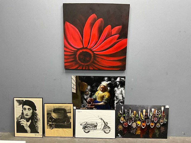 Prenten en fotografie (6x) - afbeelding 1 van  7