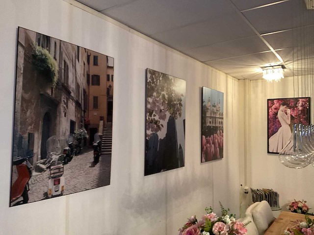 Prenten in lijst (5x) - afbeelding 1 van  9