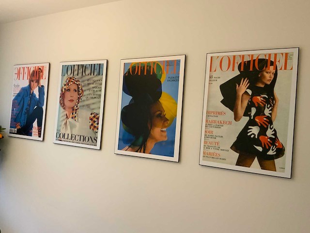 Prenten op hout (6x) - afbeelding 1 van  4