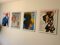 Prenten op hout (6x) - afbeelding 1 van  4