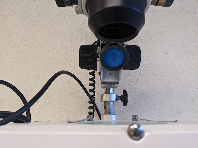 Preparatie microscoop, schut, wit - afbeelding 5 van  5