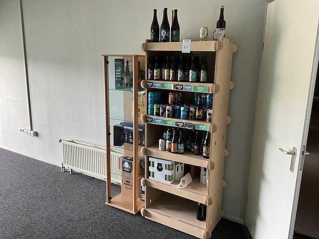 Presentatie rek (2x) - afbeelding 1 van  2