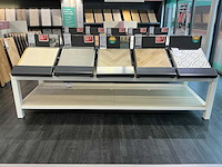 Presentatie tafel met vinyl samples (2x) - afbeelding 2 van  8