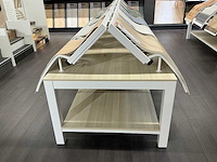 Presentatie tafel met vinyl samples (4x) - afbeelding 2 van  8