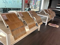 Presentatie tafel met vinyl samples (4x) - afbeelding 7 van  9