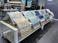 Presentatie tafel met vinyl samples (4x) - afbeelding 7 van  9