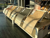 Presentatie tafel met vinyl samples (4x) - afbeelding 8 van  8