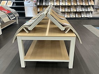 Presentatie tafel met vinyl samples (4x) - afbeelding 3 van  9