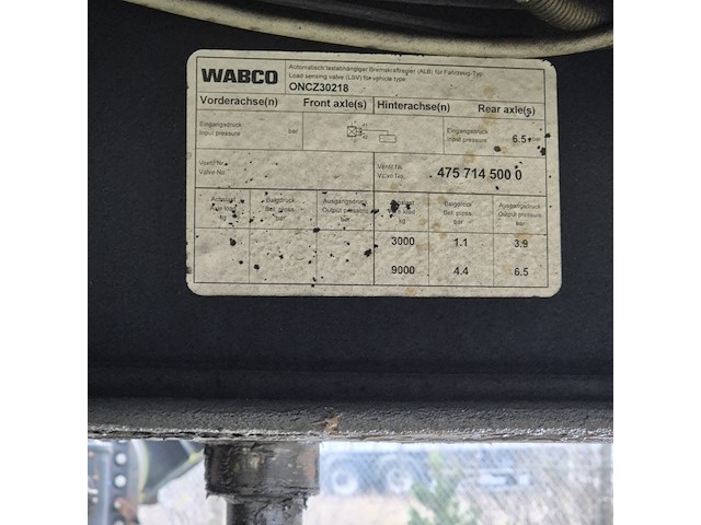 Presentatie trailer, wabco, oncz 30218, 1991 - afbeelding 15 van  24