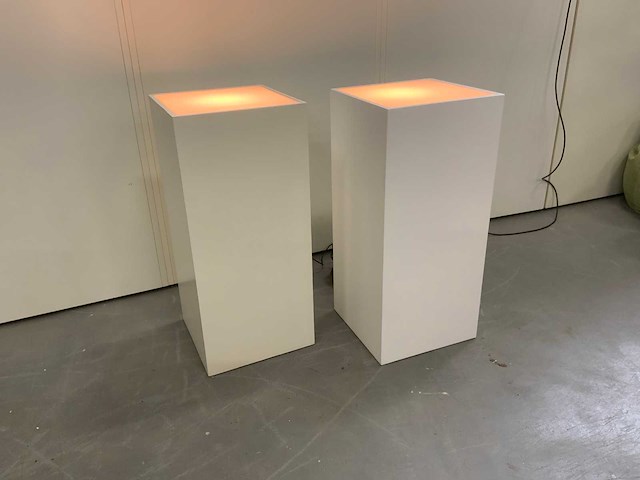 Presentatie zuil (2x) - afbeelding 1 van  2