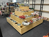 Presentatiemeubel met emmers (4x) - afbeelding 7 van  9