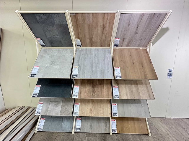 Presentatiemeubel vloerdelen (2x) - afbeelding 2 van  4