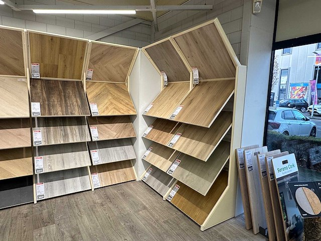 Presentatiemeubel vloerdelen (3x) - afbeelding 1 van  4