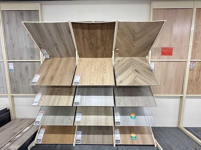 Presentatiemeubel vloerdelen (6x) - afbeelding 3 van  5