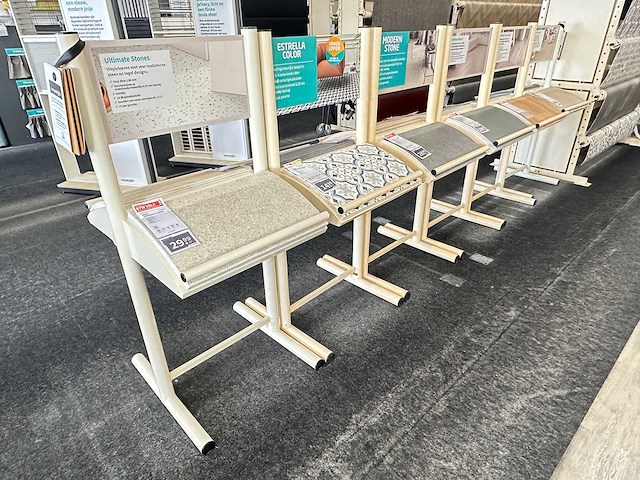 Presentatiemeubel vloersamples (6x) - afbeelding 1 van  3