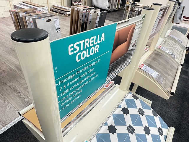 Presentatiemeubel vloersamples (6x) - afbeelding 4 van  4