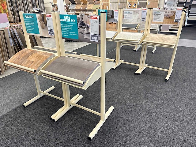 Presentatiemeubel vloersamples (7x) - afbeelding 1 van  4