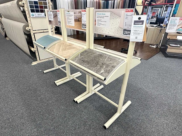 Presentatiemeubel vloersamples (8x) - afbeelding 1 van  4