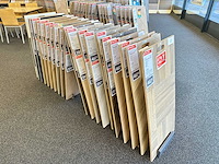 Presentatierek met vloersamples (21x)